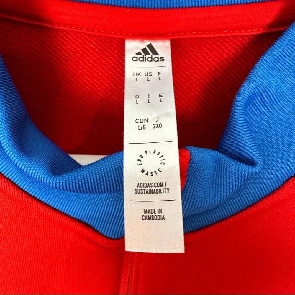 Adidas Bayern Munich 1/4 Zip Top Long Sleeve 2022-23 - Picture 6 of 8